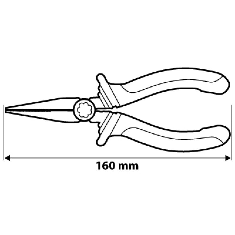Flat Nose Pliers 160mm