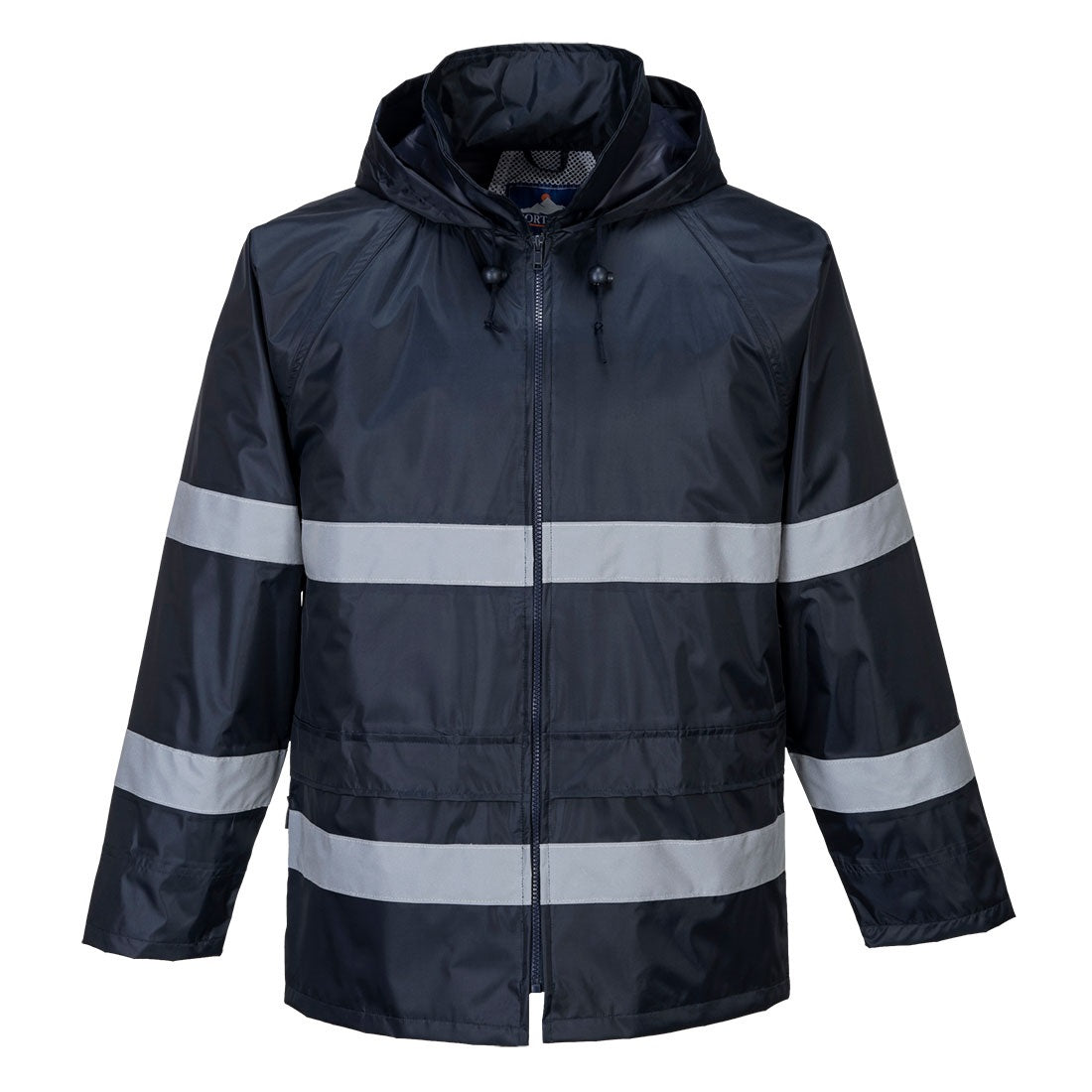 F440 Giacca antipioggia blu scuro Taglia S