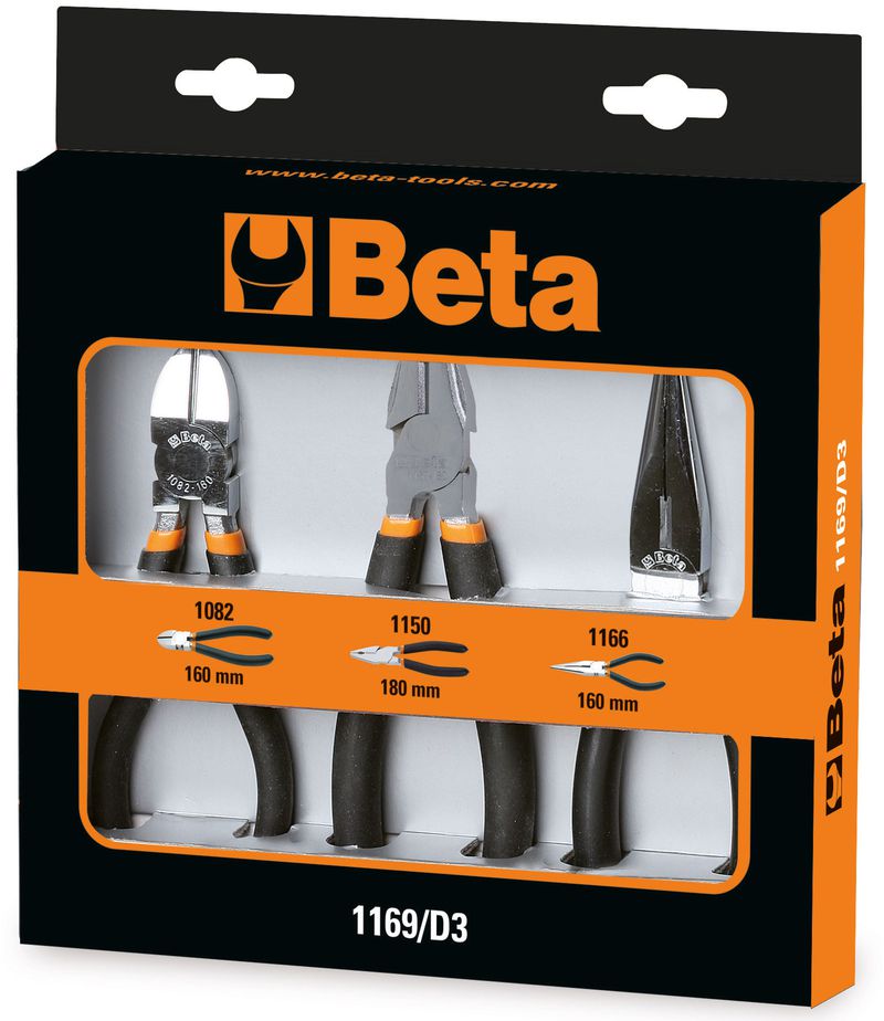 3-piece Pliers Set