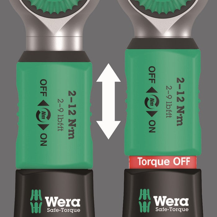Safe-torque A1 Torque Wrench 1/4' 2-12nm 10 Pieces