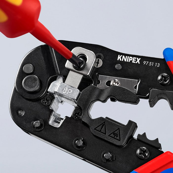 Pinza per crimpare Western RJ45
