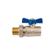 Water Ball Valve With Screw Motherboard Dn 20 3/4 Milenium