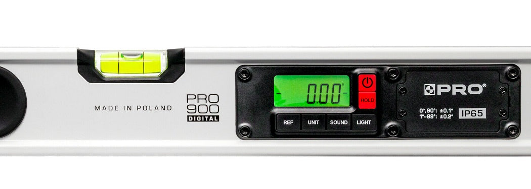 Pro900 vodováha s elektronickým čítaním a magnetmi 120 cm