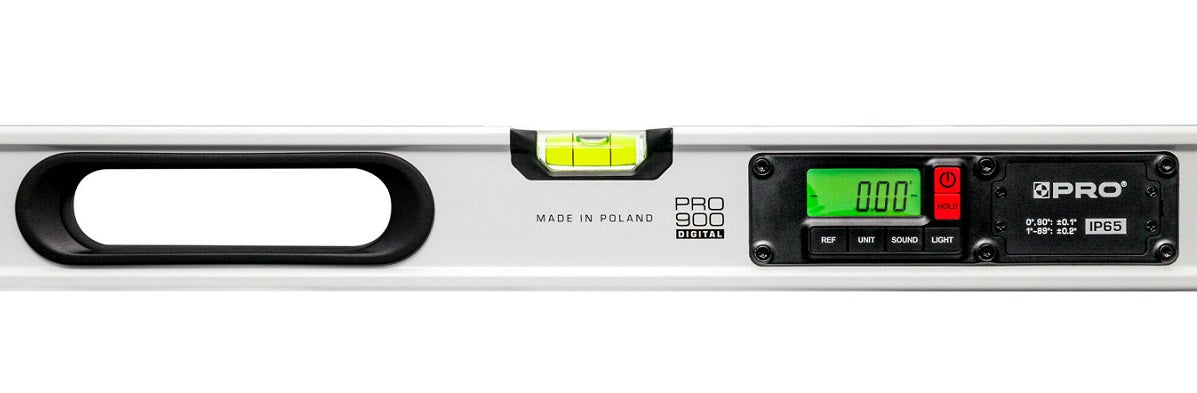 Pro900 vízszintező elektronikus olvasóval és mágnesekkel 120 cm