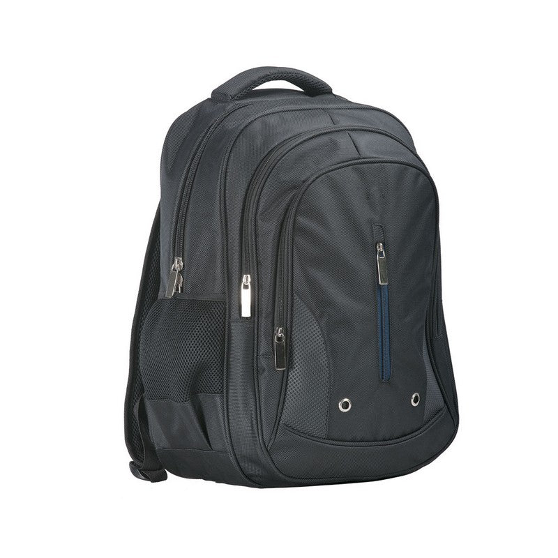 Zaino Con Tre Tasche Nero B916