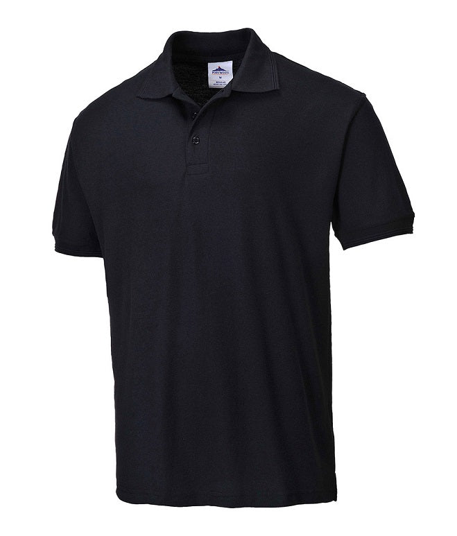 Naples Polo Shirt B210 Black Size M