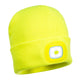 B029 Cappello Con Lampada Led/usb Giallo