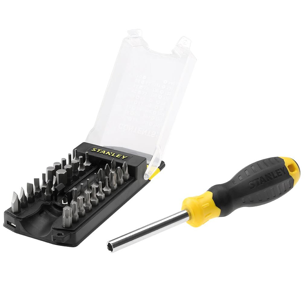 Juego De Destornilladores Con Puntas Multibit 34 Pzs.