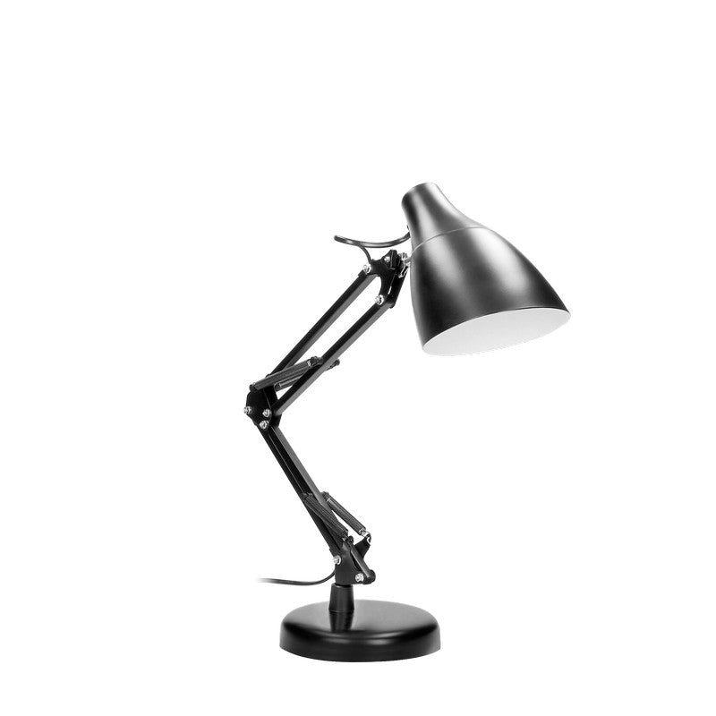 Lampe de bureau Dian 60w E27 acier noir