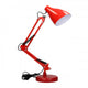 Lampe de Bureau Dian 60w E27 Acier Rouge