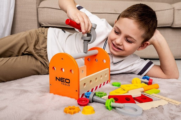 Dřevěná sada nářadí pro děti