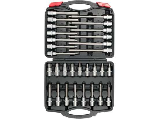 Set chei hexagonale 1/2'' 30 buc
