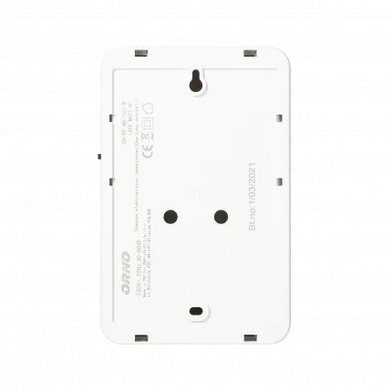 Trådbunden elektronisk dörrklocka Orno Lark Maxi Ac White