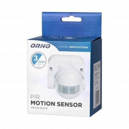 Motion Sensor 180° Ip44 1200w White
