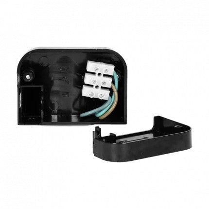 Rörelsesensor 180° Ip44 1200w Svart