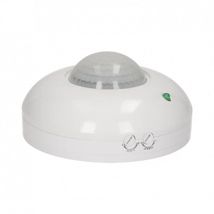 Rörelsesensor 1200w 360 grader vit