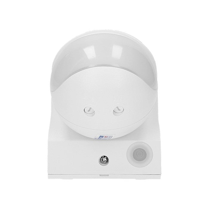 Bevægelsessensor 180 grader Ip44 1200w Hvid