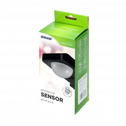 Motion Sensor 360/180st 2000w Ip65 Black