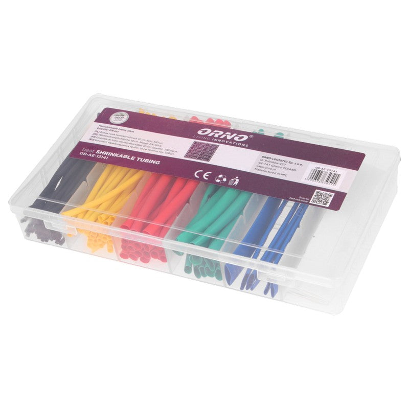 Jeu de gaines thermorétractables 100 pièces