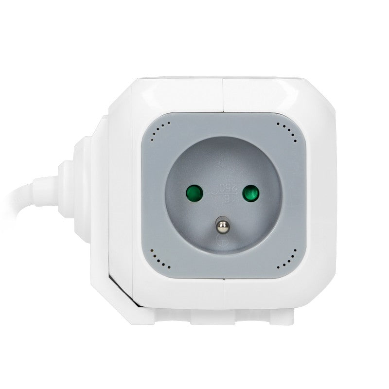 Extension Cord Cube 1.4 M 4 Sockets 4x2p+z
