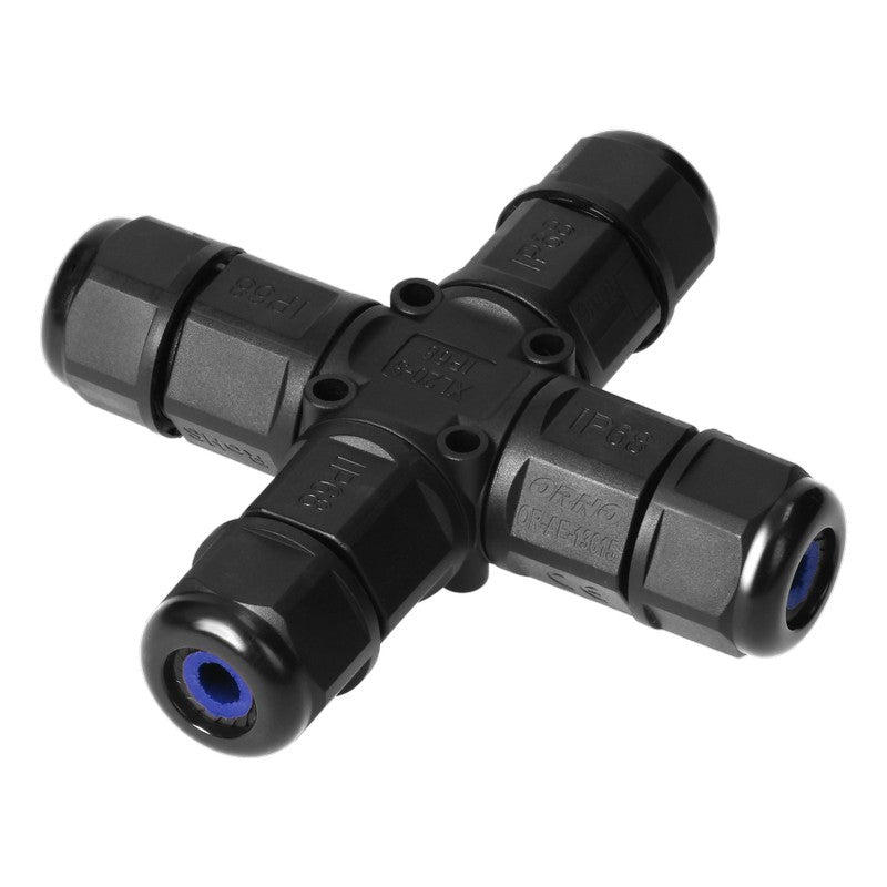 Złącze kablowe krzyżowe Ip68 3x4mm2