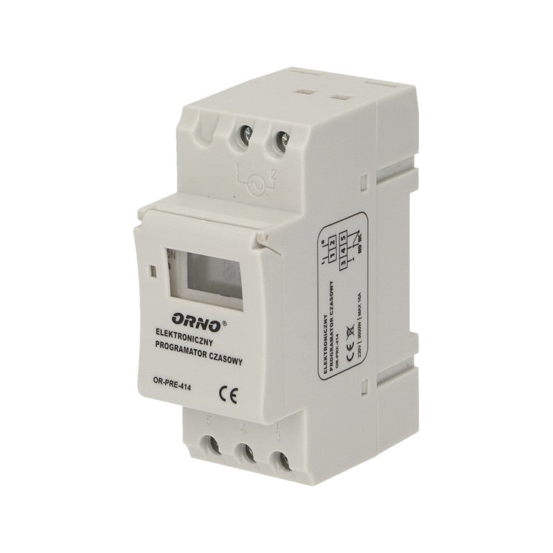 Časovač Din Rail