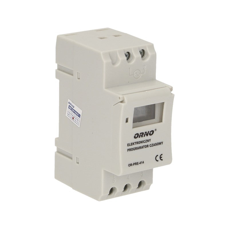 Časovač Din Rail