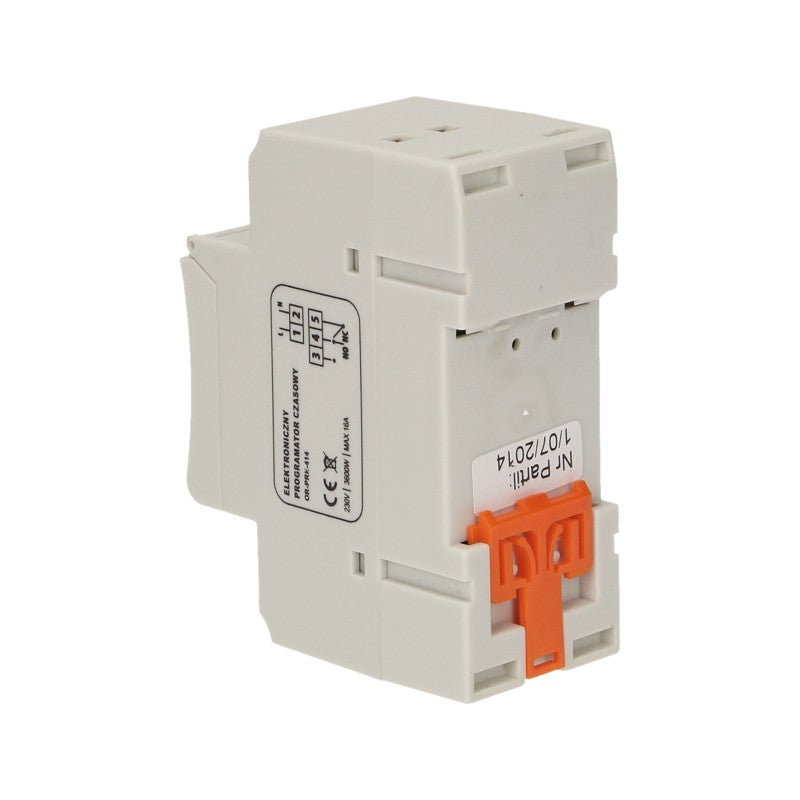 Časovač Din Rail