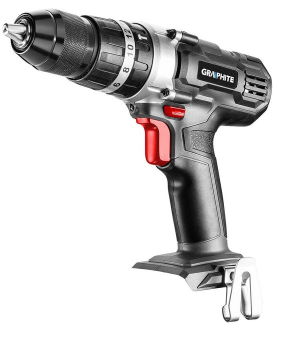 Trapano avvitatore a batteria Energy+18 V Li con impatto 13 mm senza batterie.