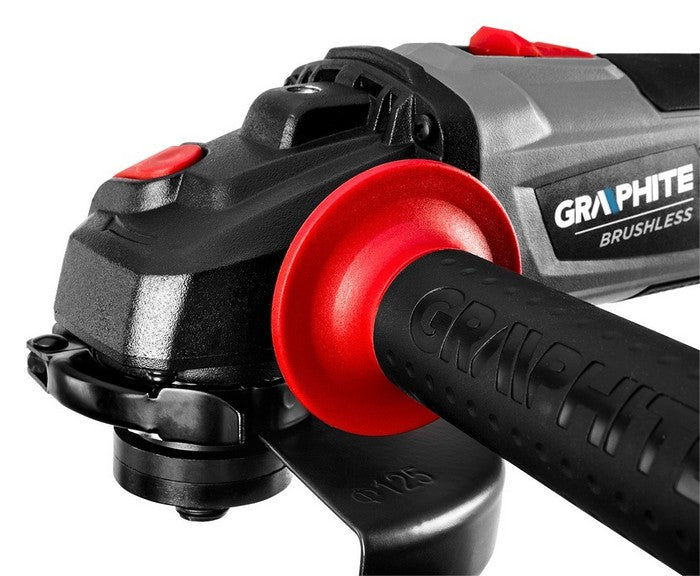 Bezuhlíková uhlová brúska 125 mm Energy+ 18 V bez akumulátora