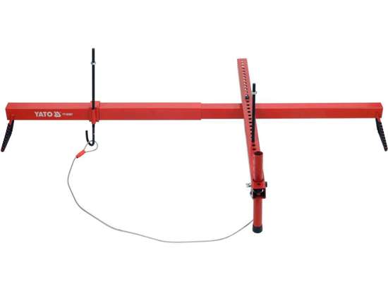 Beam With Crossmember For Suspending The Engine