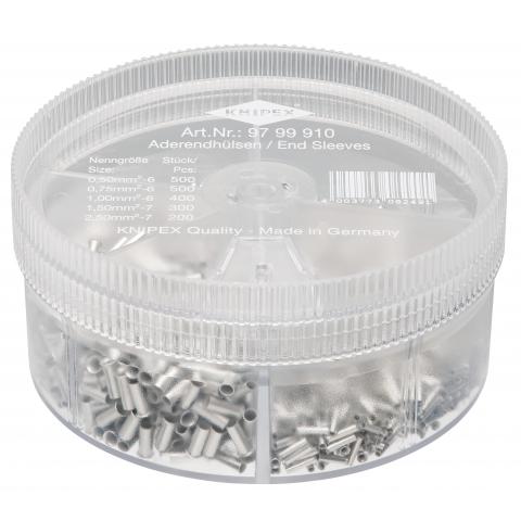 Set di manicotti per cavi non isolati