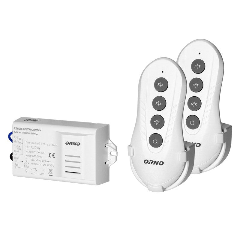 Wireless 3-channel Lighting Controller 2+1