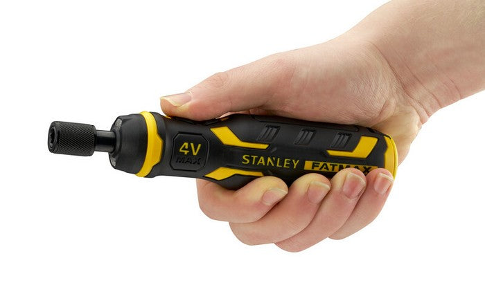 4v Cordless Screwdriver With Charger And Fatmax Bits