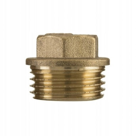 Bouchon de raccord en laiton 3/4''