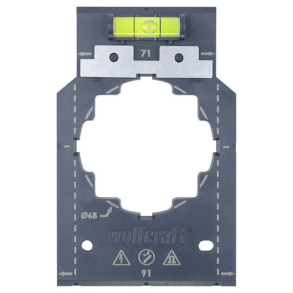 Template For Installing Electrical Sockets And Switches