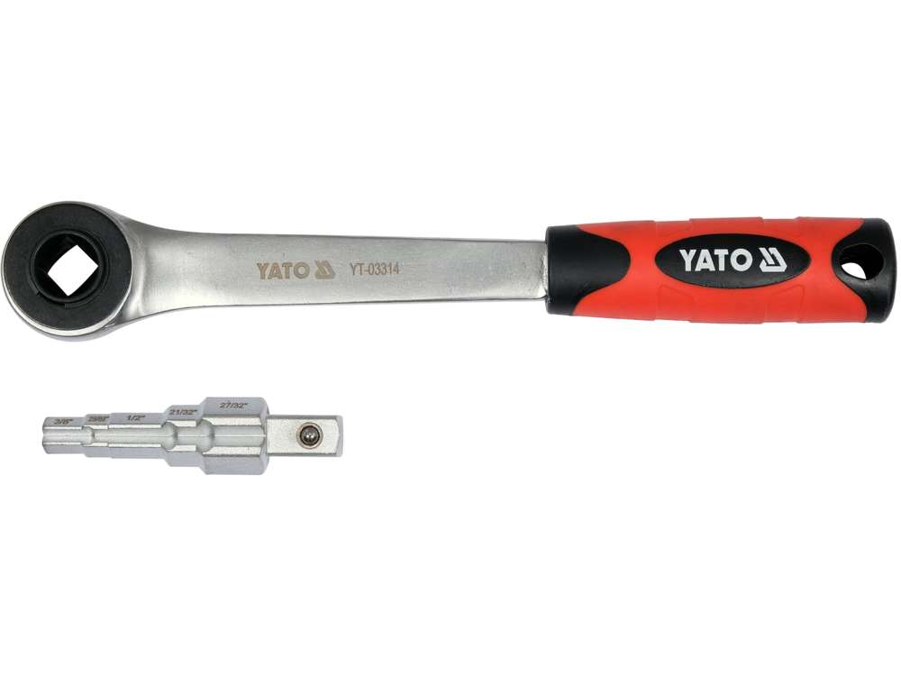 Llave escalonada con trinquete
