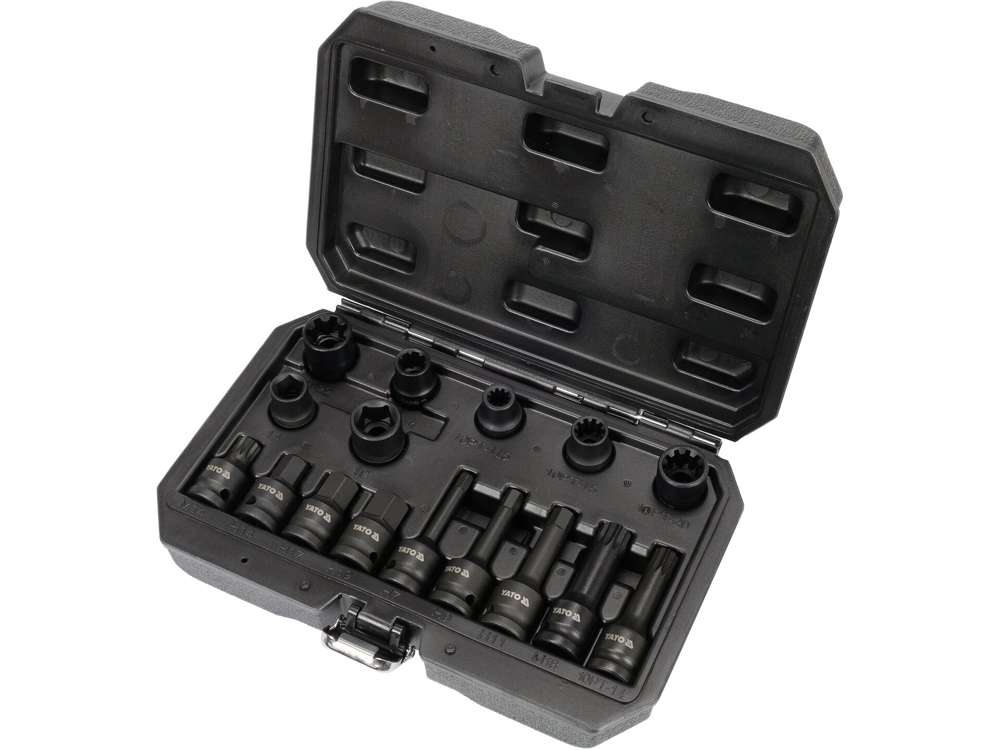 Set instrumente etrier frână 1/2' 16 buc