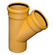 Pvc T-joint Class S Width S-20 110*110/45st Wavi-000585