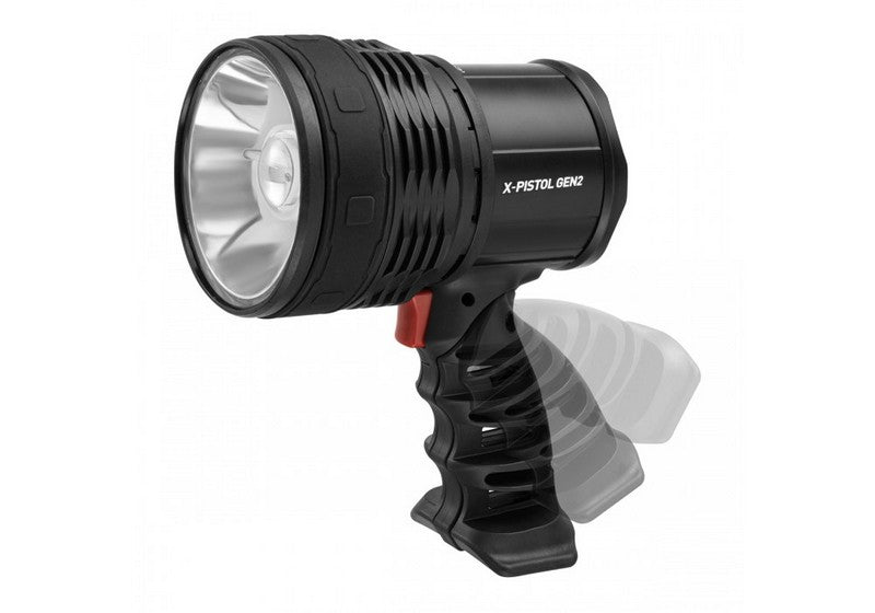 X-pistol Gen2 Zoeklamp 1500lm 5400mAh Set