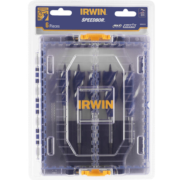 Conjunto de brocas para madeira Blue Groove 4x 6 peças