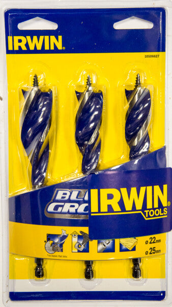 Sada vrtákov do dreva Blue Groove 6x 20 22 25 mm