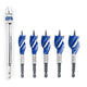 Set di punte per legno Blue Groove 6x 5 pezzi
