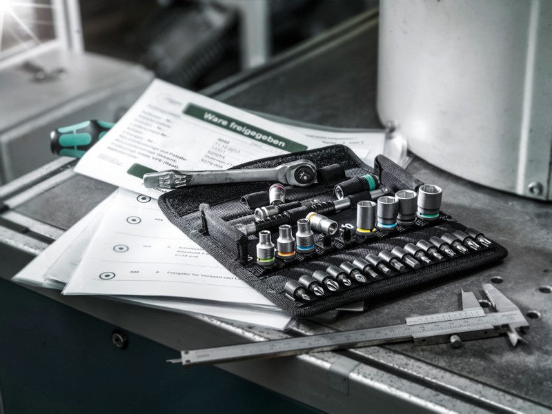 1/4'' Zylkop Socket Wrench Set 5-13mm 28 Pcs.