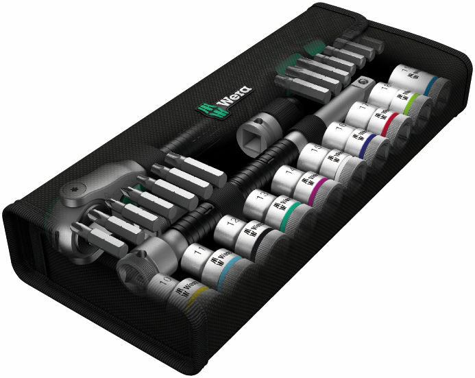 Zyklop Speed Ratchet 1/2'' i metriskt set 28 delar