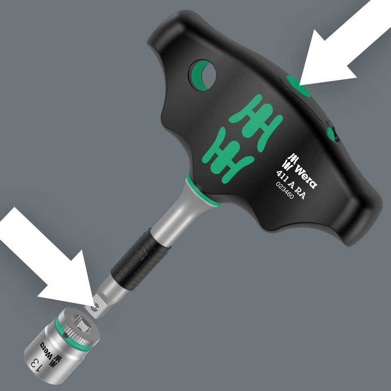 T-handle Screwdriver Series 400 1/4''*45mm