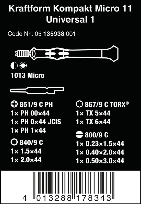 Kraftform Kompakt Micro 11 Set Uilíoch 1