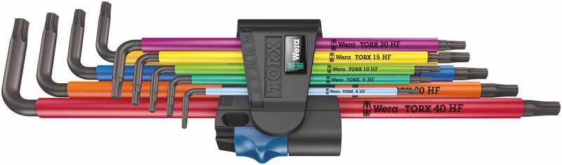 Zestaw kluczy Torx 967/9 Tx Xl Multic Tx8-tx40
