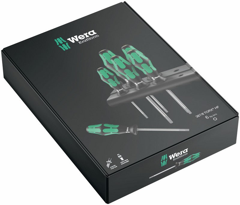 Kraftform Screwdriver Set With Holding Function 6 Pieces