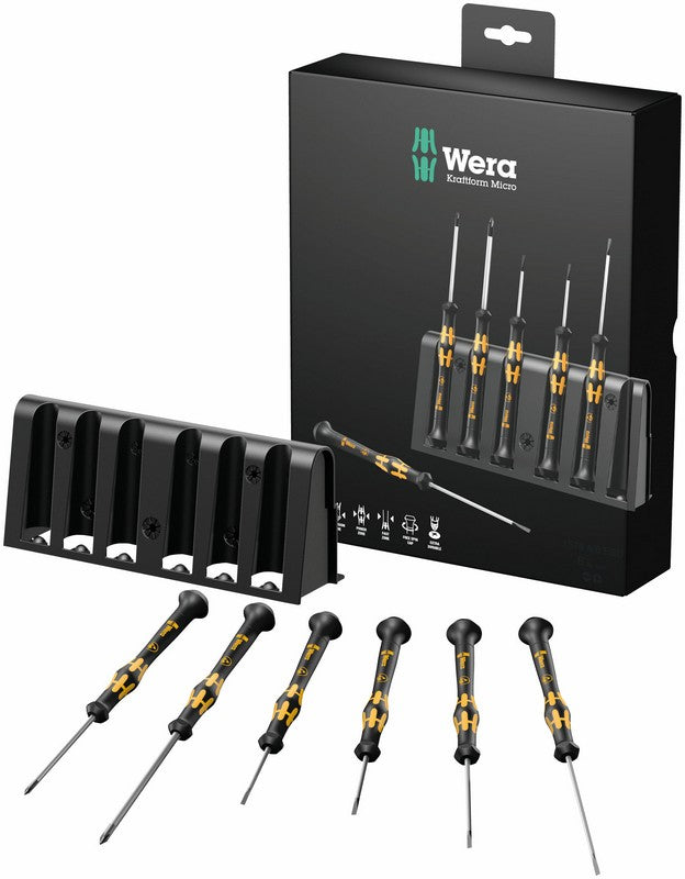 Precision Screwdriver Set + Stand 1578 A/6 Esd